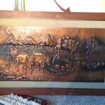 Copper Cow Painting